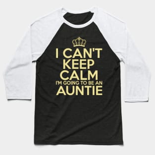 Best Auntie For Best Aunt Ever Aunt To Be Baseball T-Shirt